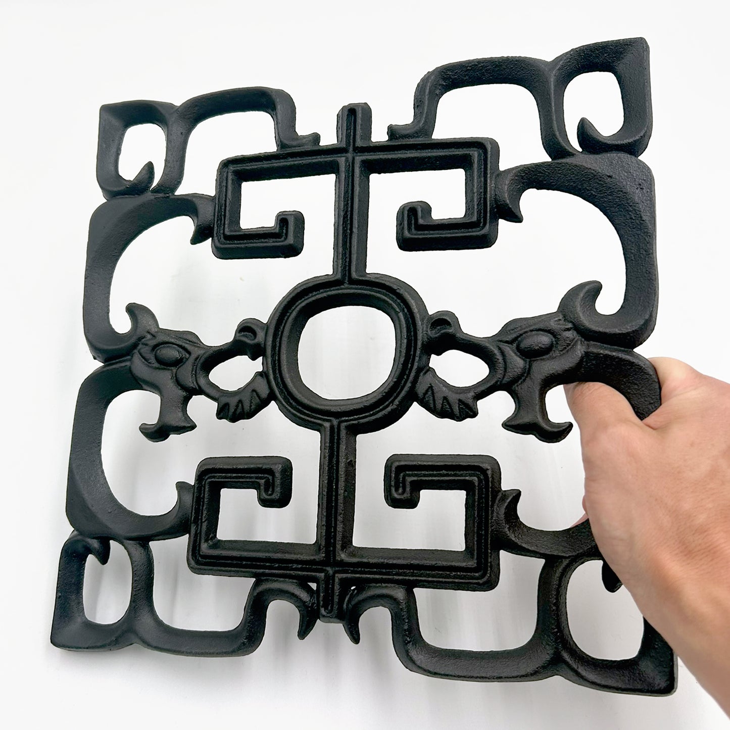 Cast Iron Dragon Tiki Breezeway Tile