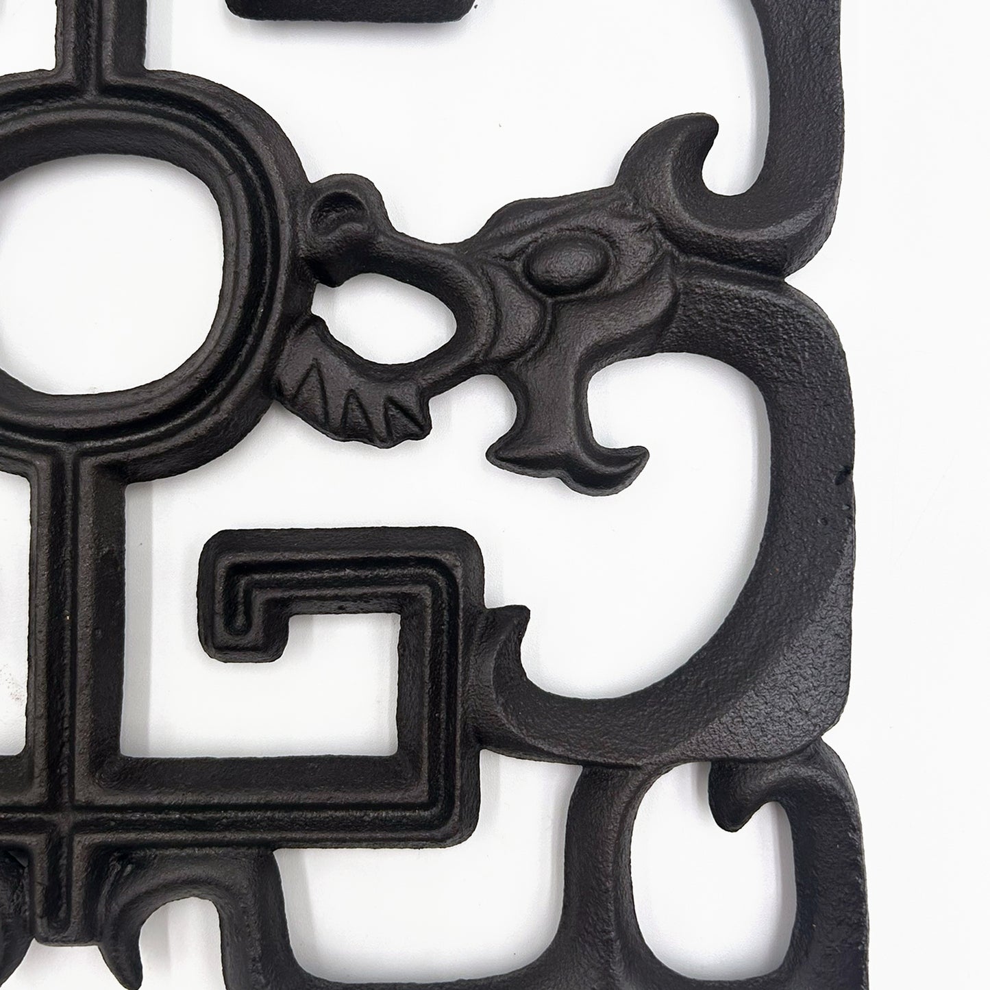 Cast Iron Dragon Tiki Breezeway Tile