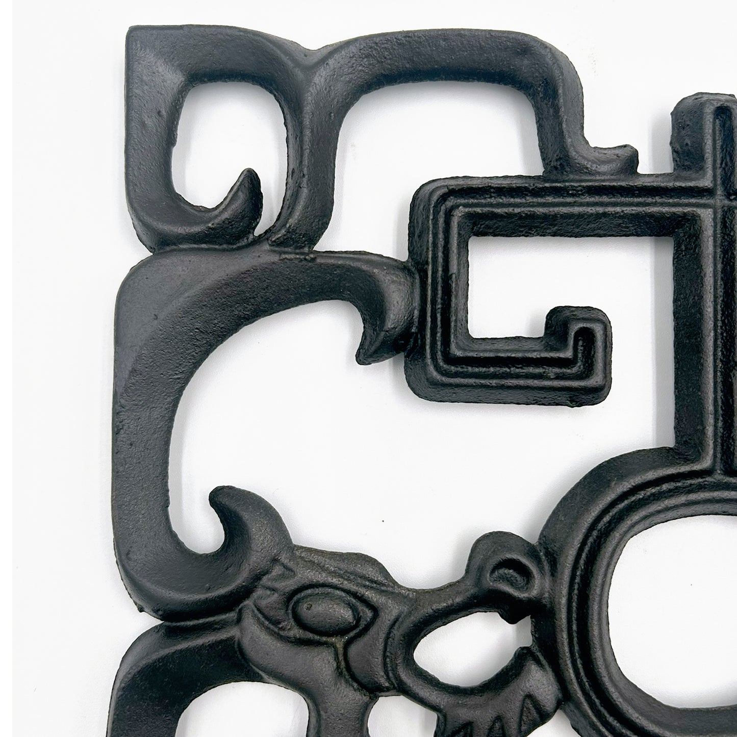 Cast Iron Dragon Tiki Breezeway Tile