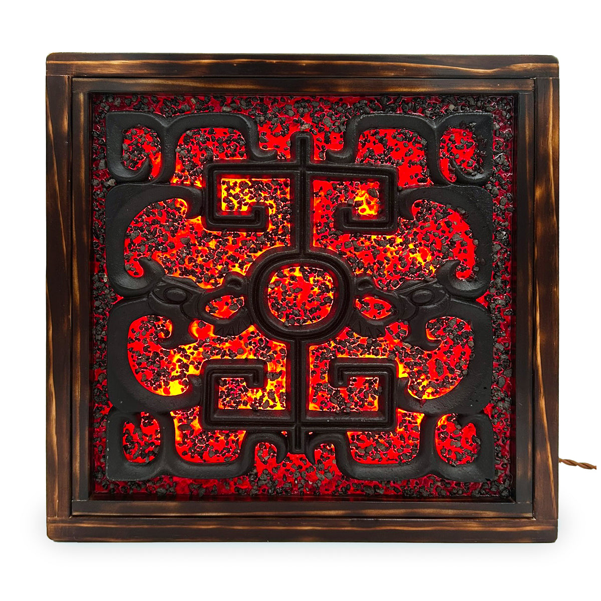 Ember Tile Wall Light - Jade Or Dragon