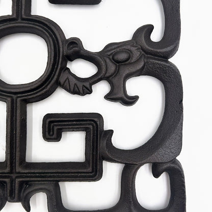 Cast Iron Dragon Tiki Breezeway Tile