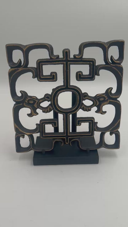 Tiki Dragon Breezeway Tile with Stand